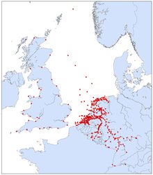 Globaal overzicht van de Nederlandse en externe locaties in het LMW