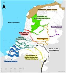 kaartje deelgebieden