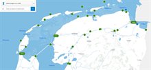 Waterstanden vaarweg Lemmer - Delfzijl in Waterinfo