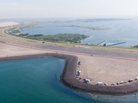 Kustverdediging Brouwersdam Bron: beeldbank.rws.nl, RWS Joop van Houdt