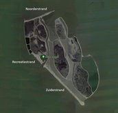Overzicht stranden Marker Wadden