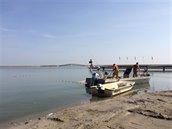 Visonderzoek op Marker Wadden voorjaar 2020 - Foto Casper van Leeuwen