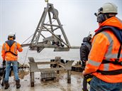 Hamongrijper in actie