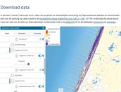 Duindata op waterinfo-extra