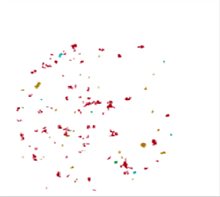 siMPle plot voorbeeld van een siliconenfilter met microplastics